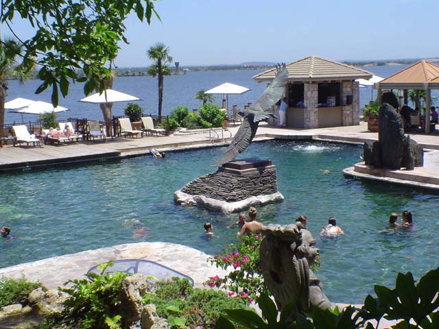 yacht club pool horseshoe bay